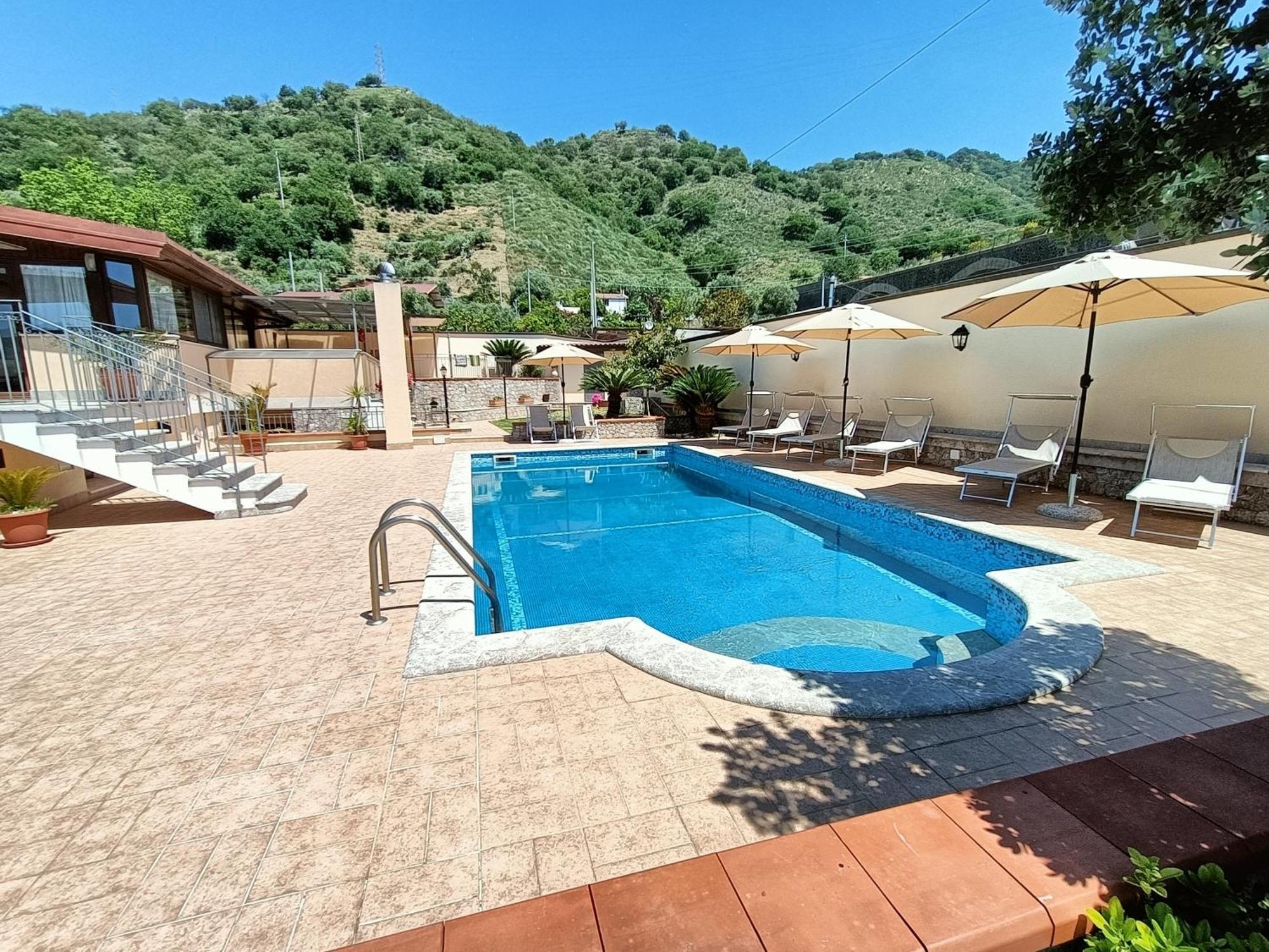 Villa Gloria Gaggi Exterior foto